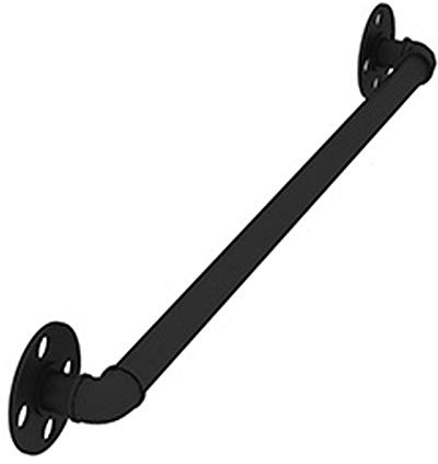 Ensemble d'escalier en fer forgé personnalisable pour une utilisation en intérieur et en extérieur, rampe d'escalier élégante en noir, blanc, or, argent – 100 cm de long, balustrade d'escalier