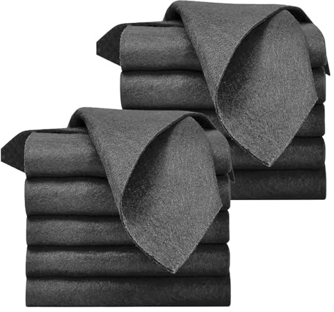 Lumio Cleaning Cloths, Lumio Magicclean Microfiber Cloth For Streak-Free Windows And Surfaces, Lumio Thickened Magic Cleaning Cloth (10PCS)