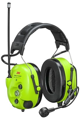 Peltor 3M WS LiteCom PRO III GB Headset, PMR446 MHz, Analogue/Digital | Bluetooth, Level Dependent, 1 per Package (Headband or Hard Hat Attached)