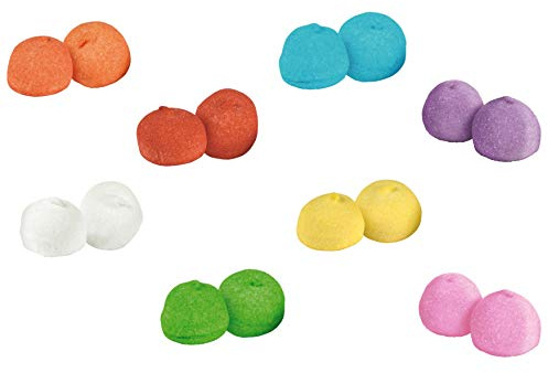 Kit MARSHMALLOW BULGARI PALLE DA GOLF 2 BUSTA A SCETA TRA I SEGUENTI COLORI PER DOLCI (ARANCIO, BLU,GIALLO,BIANCO,ROSA,ROSSO,VERDE,VIOLA)