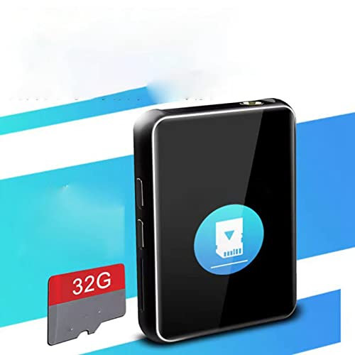 Bluetooth 5.0 MP4-spelare, bärbar musikspelare, HiFi, Lossless Sound multifunktionsresa