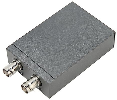 Convertisseur HDMI vers AHD, 1 en 2 Sorties Full HD 4K 720P 1080P Conversion Coaxiale HDMI vers AHD, Adaptateur Vidéo HDMI vers AHD pour la Surveillance