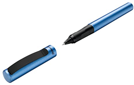 Pelikan Tintenroller Pina Colada mit Namensgravur - Farbe: blau metallic