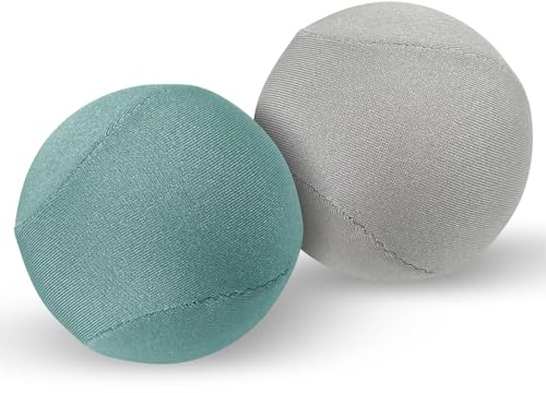 MeoZynxadril 2 Stück Stressball für Erwachsene, Gel Antistress Bälle, Antistressball, Handtrainer Therapie Stressbälle, Knetball Spielzeug, Gel Antistressball mit Verschiedenen Stärken und Größen