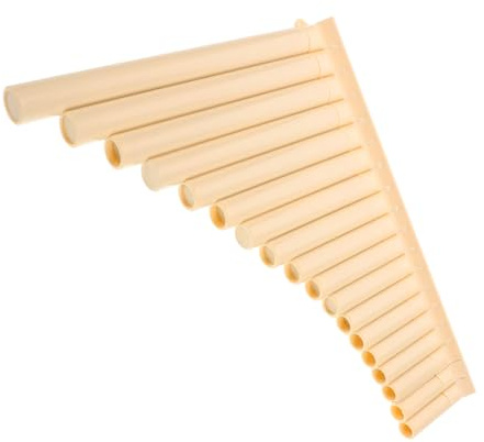 Panflöte für Anfänger mit 18 Pfeifen, Professionelle Panflöte | ABS Kunststoff, Leicht zu Erlernendes Panflöten Satz mit Tragetasche, Angenehmes Spielgefühl