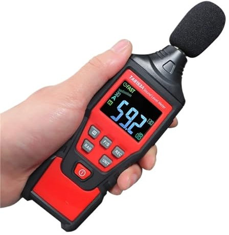 NIWPPKIMX Fonometro Sound Decibel TA8153A Tester di Rumore Home Misuratore di Livello sonoro Professionale ad Alta precisione(TA8153A)