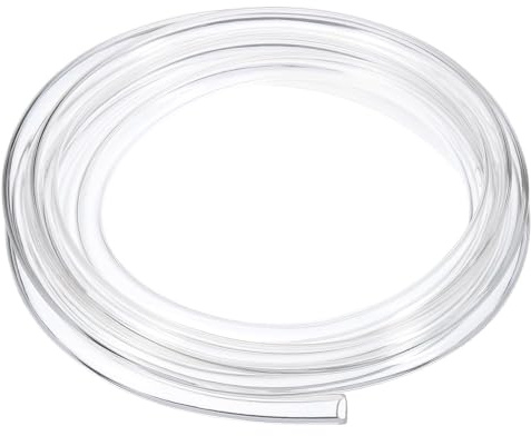 QUARKZMAN PVC-slang 11mm ID x 15mm OD (4 meter) - Akvariumsslangar - flexibel slang av gummi, ölrör, livsmedelssäker & transparent för dricksvatten, hushåll och industri
