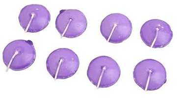 Gatuida 10 Stück Schwimmkerzen Aus Paraffinwachs Hochzeit Party Dekoration Violett Schwimmende Kerzen Ohne Geruch Ca. Stunden Brenndauer