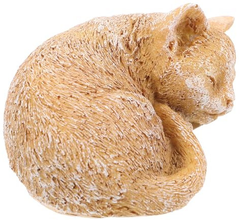 ibasenice Pierre Commémorative pour Animaux De Compagnie Statue De Jardin Résine Mémorial pour Animaux De Compagnie