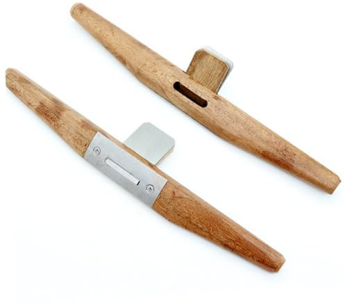 Artibetter Handhobel Holzspänehobel Spokeshave Verstellbar Verschleißfeste Metallsohle Ergonomischer Holzgriff Hobelwerkzeug Für Präzises Holzwerken Und Trimmen