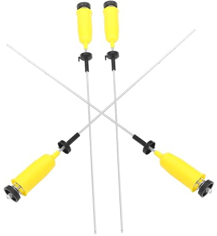 Pieza de Repuesto para Lavadora, Varilla de Suspensión de Hierro, 4 Piezas | Ajuste 48-60cm, Absorción de Golpes y Rendimiento Estable, para Máquina de Lavar Ropa Doméstica