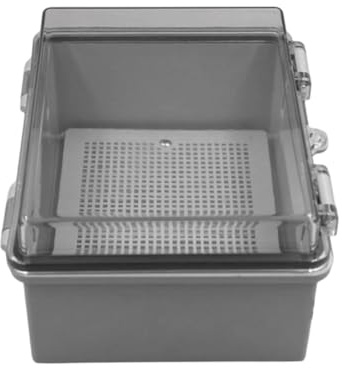CashMuch Boîte de jonction étanche transparente avec couvercle, classée IP66, 220 x 170 x 110 mm, pour compteur électrique extérieur et protection Compnts
