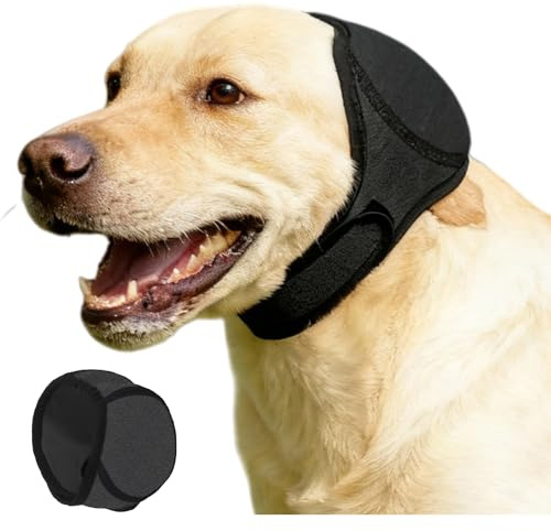 Ohrenschutz Hund,Hunde Gehörschutz Dog Silvester Ohrenschützer Dogs Ear Geräuschunterdrückung Kopfhörer Lärmschutz Hundekopfhörer Lärm Muffs Verstellbare Silent Ohrschützer für Ears Noise Cancellation