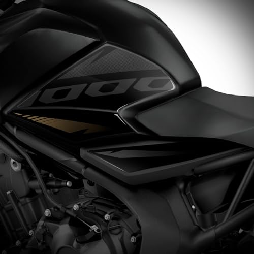 Az Graphishop Autocollants latéraux Réservoir Résine 3D Compatible avec Honda CB1000 Hornet SP 2025-2026 Protection contre les chocs et les rayures Made in Italy L-HOR1000SP