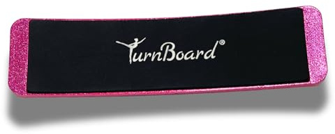 Ballet is Fun TurnBoard, pink, glitter