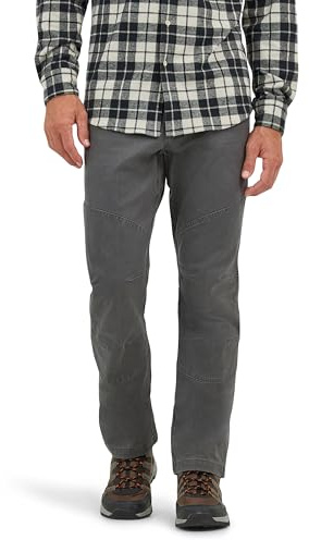 ATG by Wrangler Men's Reinforced Utility Pant, Gray, 36W x 34L