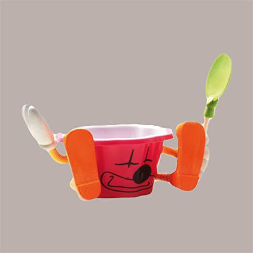 Lucgel Coppetta Plastica Simpatica per Gelato Riutilizzabile Joyoso Circus 120cc Alcas - 5 pezzi -