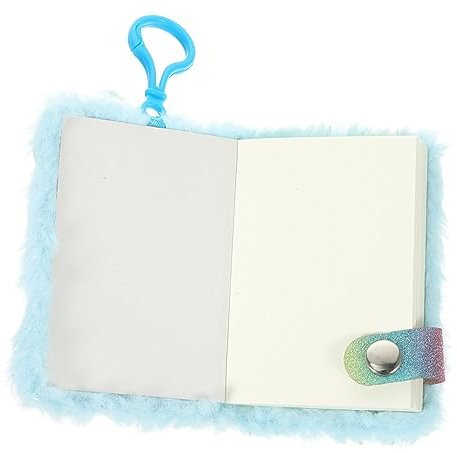 OHPHCALL Flauschiges Hängetagebuch Einhorn Kleiner Notizbuch Handlich Mit Pelzigem Einband Praktisches Hängenotizbuch Für Schüler Und Studenten Zum Schreiben Und Planen