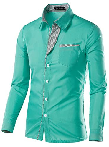 Generisch Herren Geblümt Langarm Sommer Freizeithemd Hawaiihemd Muster Langarmhemd Button Down Hemd Herren Herren Anzug Schwarz Mit Hemd Herrenhemd Extra Langarm BüGelfrei