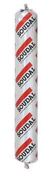 Soudaseal 225 - Sigillante ibrido polimerico Soudal, 600 ml, colore: beige/grigio