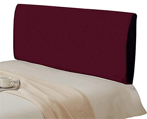 Generisch Bett kopfteil bezug Bettkopfteilbezug Bettkopfteilbezug elastischer Schonbezug doppelter Kopfteilschutz waschbarer Kissenbezug für die Schlafzimmerdekoration (220 cm lila)