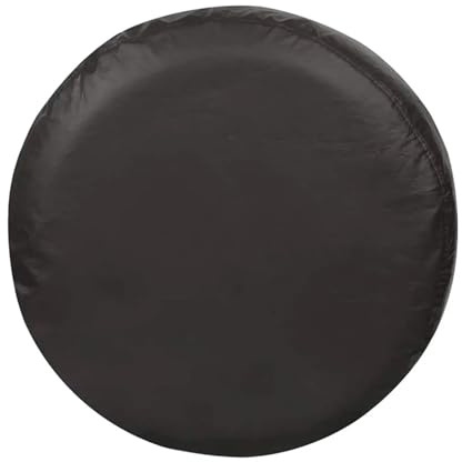 EKalgretrA Copriruota di Scorta Copertura in Pelle PVC for Ruota di scorta Universale da 12 13 14 15 16 17 Pollici for Ruota di scorta for Auto/rimorchio/roulotte(12 inch)