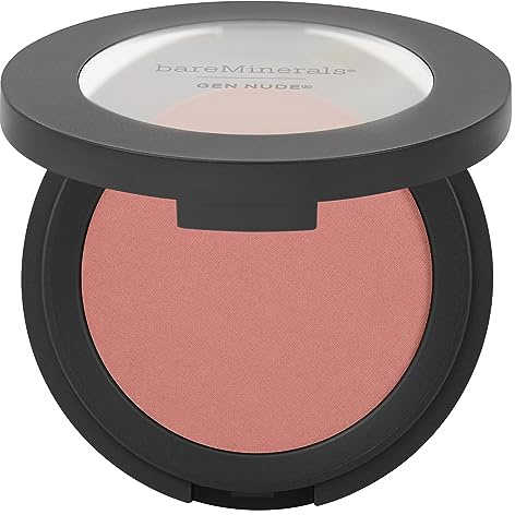 bareMinerals Gen Nude Powder Blush, mineralbasiertes gepresstes Rouge-Puder,
