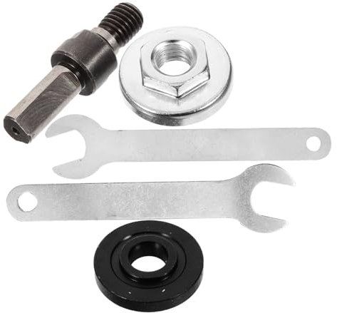 Angoily Angle Drill Adapter Electric Drill Wheel Disc Adapter Spanner Conversion Kit for Power Tools