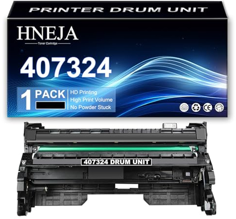 HNEJA SP3610SF Trommeleinheit, Kompatible 407324 Bildeinheit für Ricoh SP 3600DN SP 3600SF SP 3610SF SP 4510DN SP 4510SF Drucker,Black-1 Pack