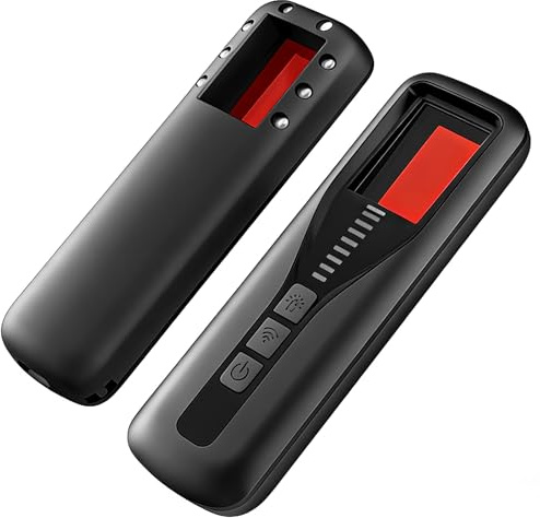 KingYH 4 en 1 Détecteur de Caméra Cachée pour Hôtel Maison Bureau | Détecteur RF sans Fil Détecteur de Micros Espion GPS D'appareil Caché Alarme de Sécurité Rechargeable par USB de 10 Mètres