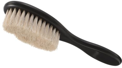 NUOBESTY Bartbürste für Männer aus Borsten und ABS Multifunktionale Pflege und Stylingbürste Weich Leicht und Langlebig für Bart und Haarpflege Unterwegs