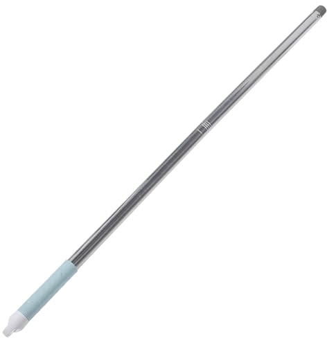 Doitool - Mango de escoba (acero inoxidable, 32,68 pulgadas, diámetro 22 mm, para limpieza de suelos duros, mango de plástico resistente, apto para limpieza profesional, color aleatorio