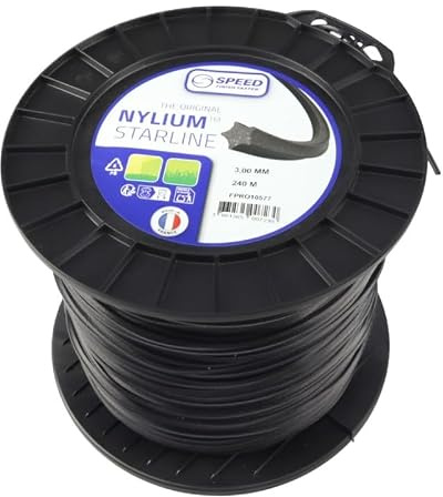 Matijardin - Fil débroussailleuse Etoilé 3 mm x 240 m Oregon Nylium
