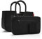 reisenthel loopshopper M Frame Black/Black – Stabile Tasche mit praktischen Fächern aus recycelten PET-Flaschen – Eleganz beim Einkaufen, viel Funktion inklusive!