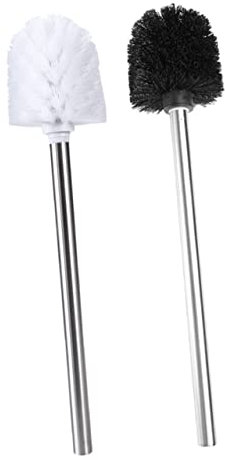 OHPHCALL 2pcs Toilet Brush Head Brush for Bathroom Cleaning Quick Dry Suitable for Home Supply and Toilet Accessories