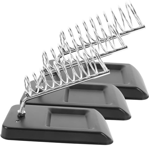 Gatuida 3pcs Soldering Iron Holder Solder Iron Stand Rack for DIY Electronics Repair Workbench