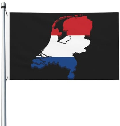 Bandera de Holanda de 3x5 pies, bandera de jardín al aire libre, decoración de la casa, banderas, bandera de fiesta de desfile, bandera con prueba de decoloración UV
