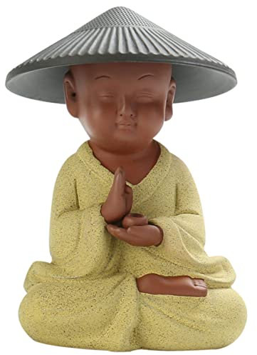 ABOOFAN Boutique Tea Pets Mönch Tee Haustier Figurine Keramik Tee-Ei Multi-funktionale Tee Sieb