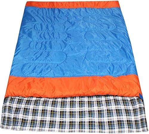 CCKUHN Doppelschlafsack Erwachsene Indoor Mittagessen Schlafsack Frühling und Herbst Camping Baumwolle Schlafsack