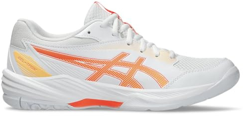 ASICS Femme Gel-Task 4, White Vivid Coral, 39.5 EU