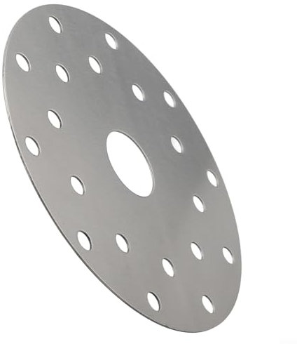 Jotekonoby Plaque adaptateur pour plaque de cuisson à induction, diffuseur de chaleur pour casserole en acier inoxydable (14,8 cm)