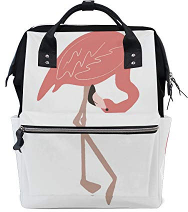 MONTOJ Flamingo Canvas Reisetasche Campus Rucksack One Size 4