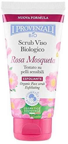 I Provenzali | Scrub Viso Biologico Rosa Mosqueta, 75 ml