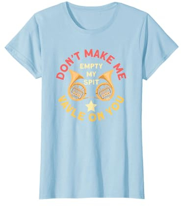French Horn Musiker Kleidung Frauen Männer T-Shirt