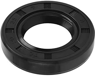 QUARKZMAN 20 x 35 x 7mm TC Huile Joint x 1 Pièce Caoutchouc Double Lèvre pour Moto Vilebrequins et Pompes hydrauliques, [Noir]