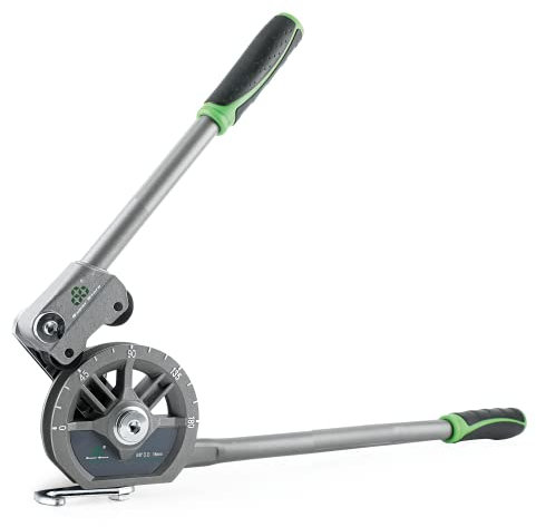 WISSCOOL 5/8” Tube Bender Tubing Pipe Bender with Roller 0-180°HVAC Copper Tool for Copper Aluminum Iron Stainless Pipes Air Condition Refrigeration Repair