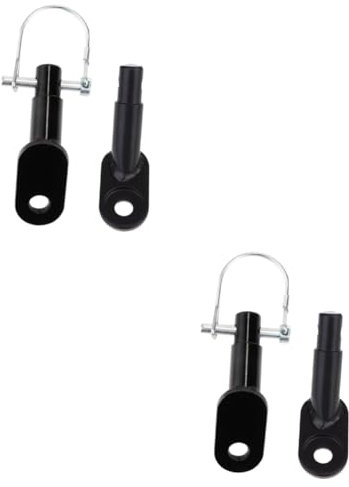 Sosoport 4 Pz Testa Di Trazione Della Bicicletta Gancio Per Passeggino Gancio Per Bici Da Rimorchio Biciclette Per Bambini Metallo Adattatore Animale Domestico Bambino