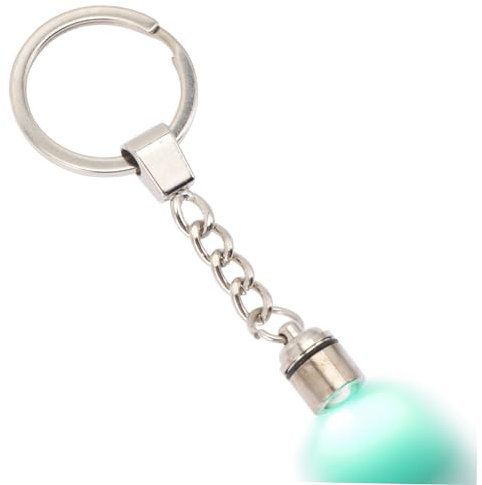 INOOMP 10stücke Mini Led Schlüsselanhänger Aus Kunststoff Und Tragbare Taschenlampe Für Gassigehen Camping Und Notfälle Dekoratives Schlüsselringlicht
