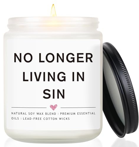 Wedding Gifts for Couples, Newlywed Gifts, Lavender Scented Soy Wax Candle