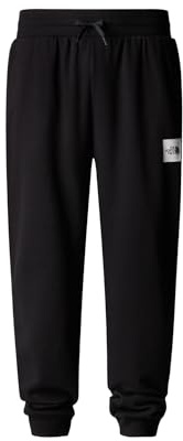 THE NORTH FACE NF0A8C1KJK3 M FINE Regular Tapered Jogger Pantaloni Sportivi Uomo TNF Black Taglia L